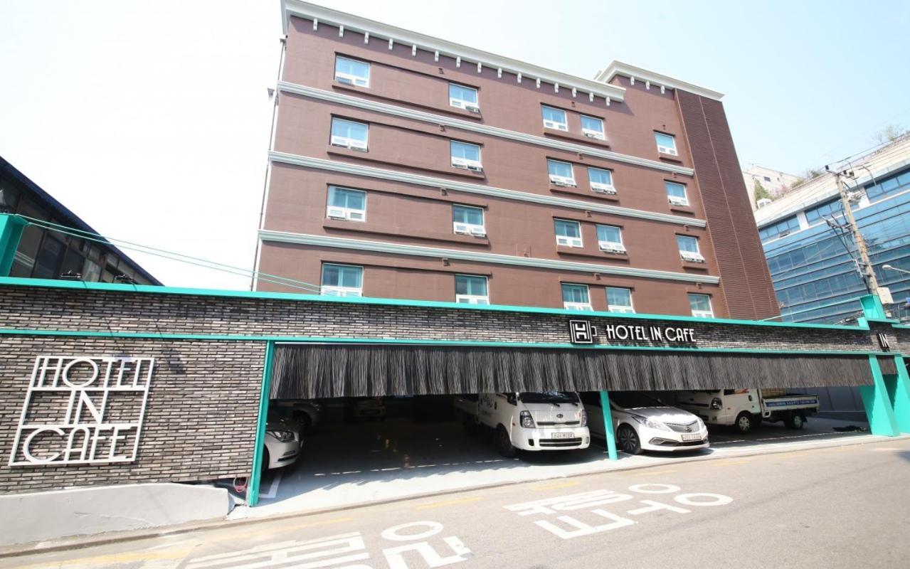 Hotel In Cafe Doksan Seoul Exterior foto